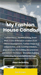 Mobile Screenshot of myfashionhousecondo.com